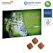 Calendrier de l'avent mural au chocolat 35 x 25 cm cadeau d’entreprise