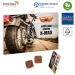 Calendrier de l'Avent avec chocolats personnalisés 35x25cm cadeau d’entreprise