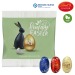 3 mini-oeufs Lindor en sachet papier cadeau d’entreprise