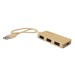 Hub USB et USB type C Bambou B'RIGHT - Kenzie, Hub publicitaire