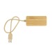 Hub USB et USB type C Bambou B'RIGHT - Kenzie, Hub publicitaire