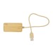Hub USB et USB type C Bambou B'RIGHT - Kenzie cadeau d’entreprise