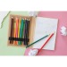 Set de crayons de couleur, carnet de notes - Paddy, Crayon de couleur publicitaire