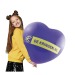 Ballon géant cœur 70cm cadeau d’entreprise