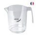 Pichet 1 litre carré, pichet publicitaire