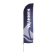 Beachflag 80x400cm cadeau d’entreprise