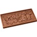 Chocolat au lait tablette de 100g en étui carton cadeau d’entreprise