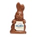 Lapin de Pâques en chocolat 80g, lapin en chocolat publicitaire