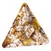 Triangles croustillants au maïs bio en sachet promo, Snack salé publicitaire