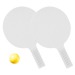Kit de tennis avec balle en mousse, raquettes de plage ou beach tennis publicitaire