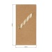 Ensemble de crayons de couleur Nature 6, courts cadeau d’entreprise