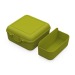 Boîte à déjeuner Cube de luxe avec une coupe de séparation, réutilisable, Lunch box et boîte déjeuner publicitaire