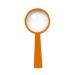 Loupe grossissement x 4, loupe publicitaire