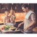 Cuillère en bois Madera, réutilisable, couvert à salade publicitaire