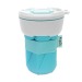 Gobelet réutilisable pliable MuC My useful Cup® de up2u, 0,35 l, gobelet pliable téléscopique publicitaire