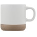 Terra - Tasse en céramique à base d'argile de 350ml Sérigraphie, Tasse publicitaire