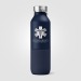 2-en-1 Bouteille en acier inoxydable recyclé à double paroi de 590ml et gobelet de 325ml cadeau d’entreprise