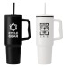 1180ml gobelet en acier inoxydable recyclé à double paroi avec paille Sérigraphie cadeau d’entreprise