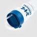 Gobelet Polar en verre recyclé à deux tons avec paille - 1L Sérigraphie cadeau d’entreprise
