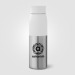 Bouteille Borealis à couvercle à torsion en acier inoxydable recyclé - 650 ml Colour Jet, Nouveauté publicitaire