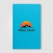 Carnet Rime, papier FSC, couverture souple, pages lignées - A5 Sérigraphie, Nouveauté publicitaire