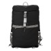 Sac à dos en polyester recyclé pour ordinateur portable 20L Sérigraphie, sac à dos de randonnée publicitaire
