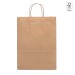 Sac en papier kraft 18 x 24 x 8cm, sac en papier publicitaire