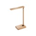Lampe en bambou avec chargeur sans fils, Lampe multifonctions publicitaire