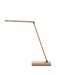Lampe en bambou avec chargeur sans fils cadeau d’entreprise