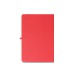 ANNE. Cahier A5 en 100% rPET avec pages lignées, cahier publicitaire