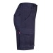 VL HEBE. Bermuda stretch, multipoches 240g/m², en coton 46%, EME 38% et polyester 16%, Short publicitaire