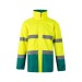VL THEMIS. Parka bicolore 190g/m², en polyester 100%, avec enduction PU, Parka publicitaire