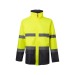 VL THEMIS. Parka bicolore 190g/m², en polyester 100%, avec enduction PU, Parka publicitaire