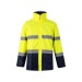 VL THEMIS LARGE. Parka bicolore 190g/m², en polyester 100%, avec finition PU cadeau d’entreprise
