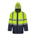VL JUNO LARGE. Parka 4 en 1 bicolore 180g/m², en polyester 100% avec finition PU cadeau d’entreprise