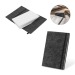 BALDWIN. Bloc-notes A5 avec couverture en feutrine recycléee 100% rPET et pages lignées cadeau d’entreprise