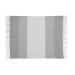 Couverture en polyester recyclé 100% rPET 300g/m², au toucher mohair - Comfy, Couverture ou plaid publicitaire