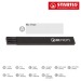 Etui de 3 crayons graphites bois noir avec capsule en métal cadeau d’entreprise