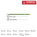 STABILO GREENgraph crayon graphite avec bout gomme, Produit Stabilo publicitaire