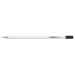 STABILO crayon graphite hexagonal blanc avec tête trempée cadeau d’entreprise