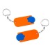 Porte-clés jeton 1€ Alpha cadeau d’entreprise