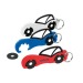 Porte-clés jeton 1€ Voiture cadeau d’entreprise