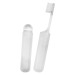 Set de voyage brosse à dents, brosse à dents et dentifrice publicitaire