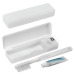 Set de voyage pour soins dentaires duo, brosse à dents et dentifrice publicitaire