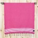 Fouta nid d'abeille rayée 100x200cm, Fouta publicitaire