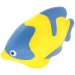 Poisson tropical anti-stress, animal en mousse anti-stress publicitaire