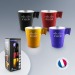Set de 4 tasses en verre trempé 80ml cadeau d’entreprise