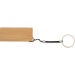 Porte-clés avec support mobile en bambou, Porte-téléphone portable et support, socle, base pour smartphone publicitaire
