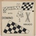 Jeux en bois, domino publicitaire