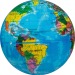 Balle anti-stress globe terrestre cadeau d’entreprise